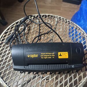 Raptor Card Scanning Solutions Scan Shell 800DX - ID Card Scanner With USB Cable